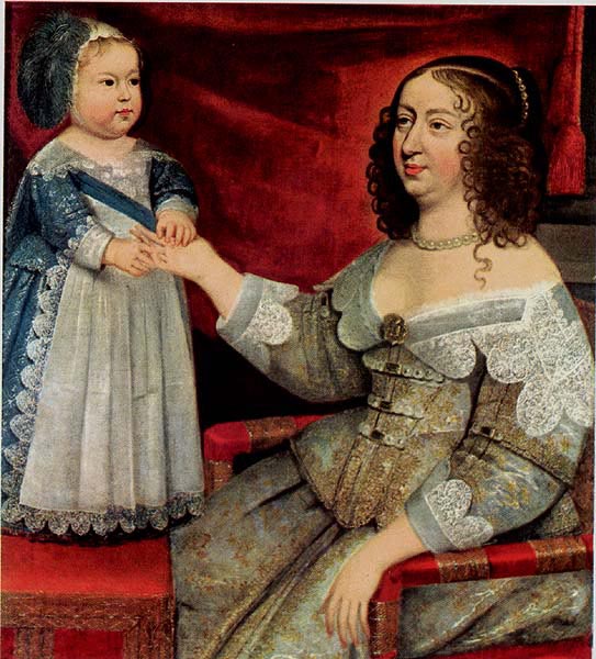 Louis XIV and Anne of Austria